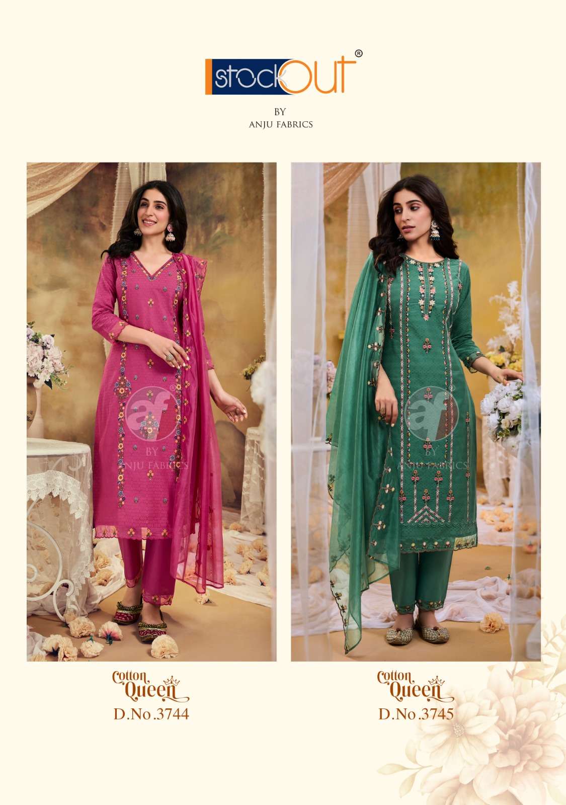 Anju Fabrics Cotton Queen Kurti Wholesale catalog