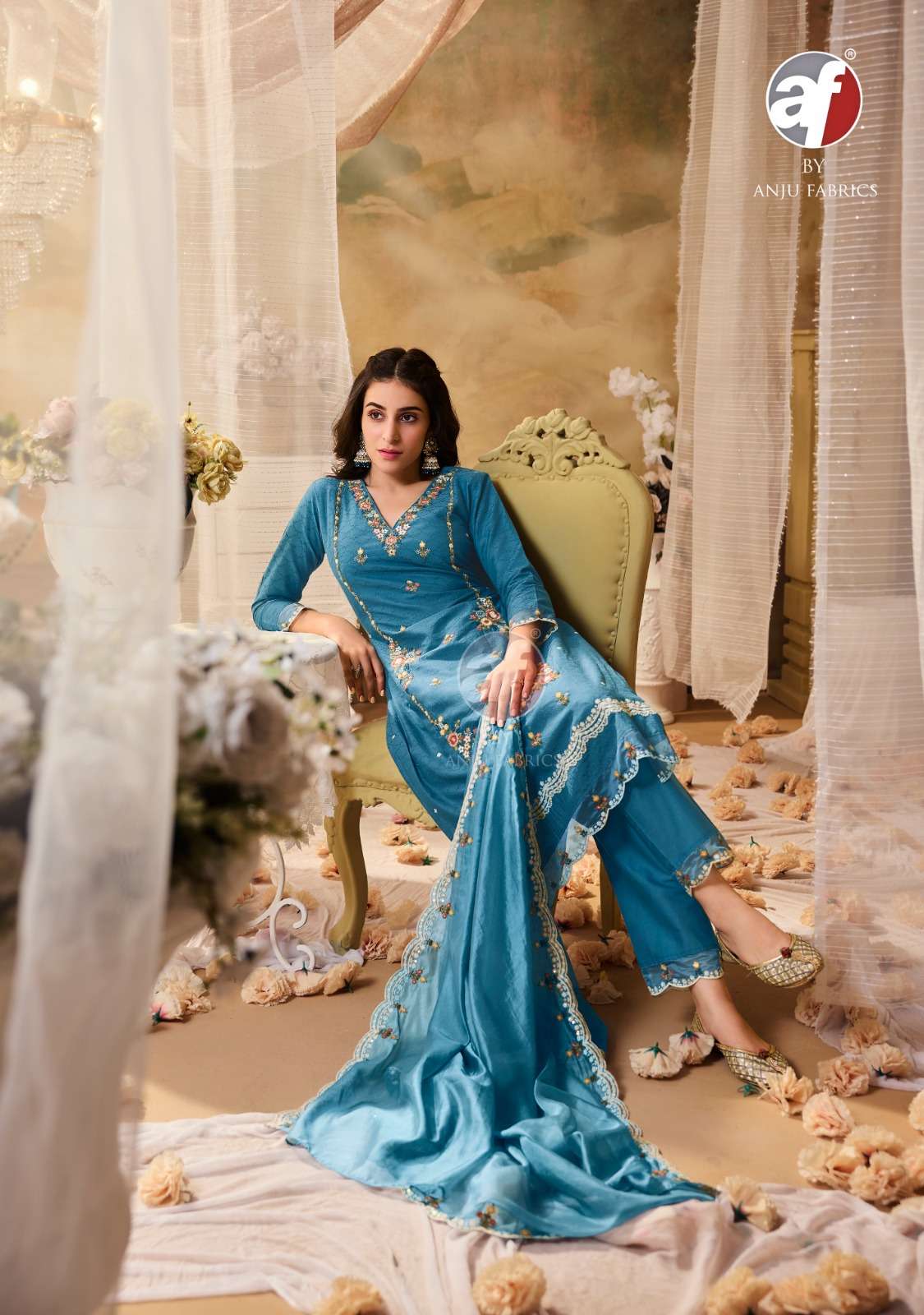 Anju Fabrics Cotton Queen Kurti Wholesale catalog