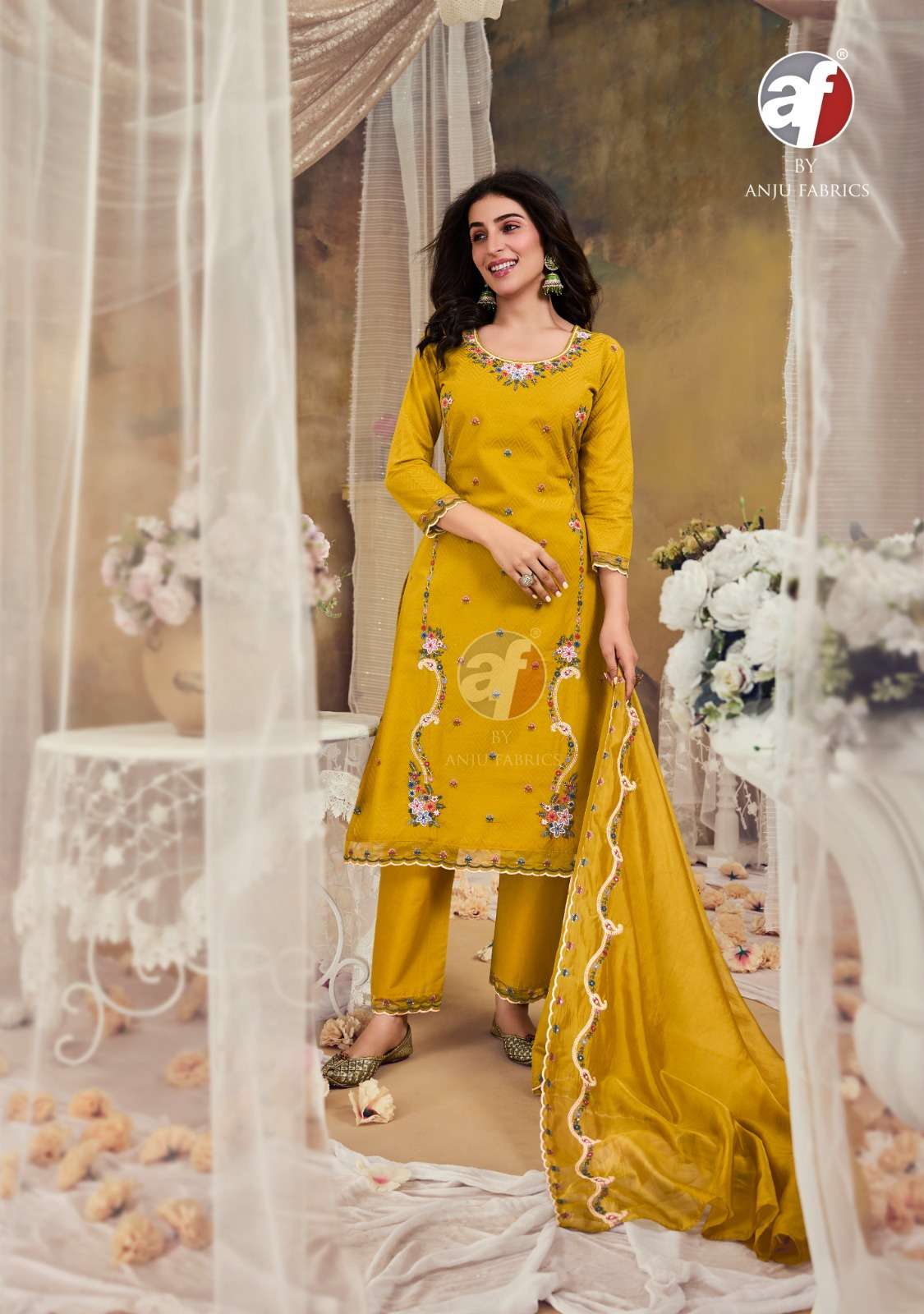 Anju Fabrics Cotton Queen Kurti Wholesale catalog