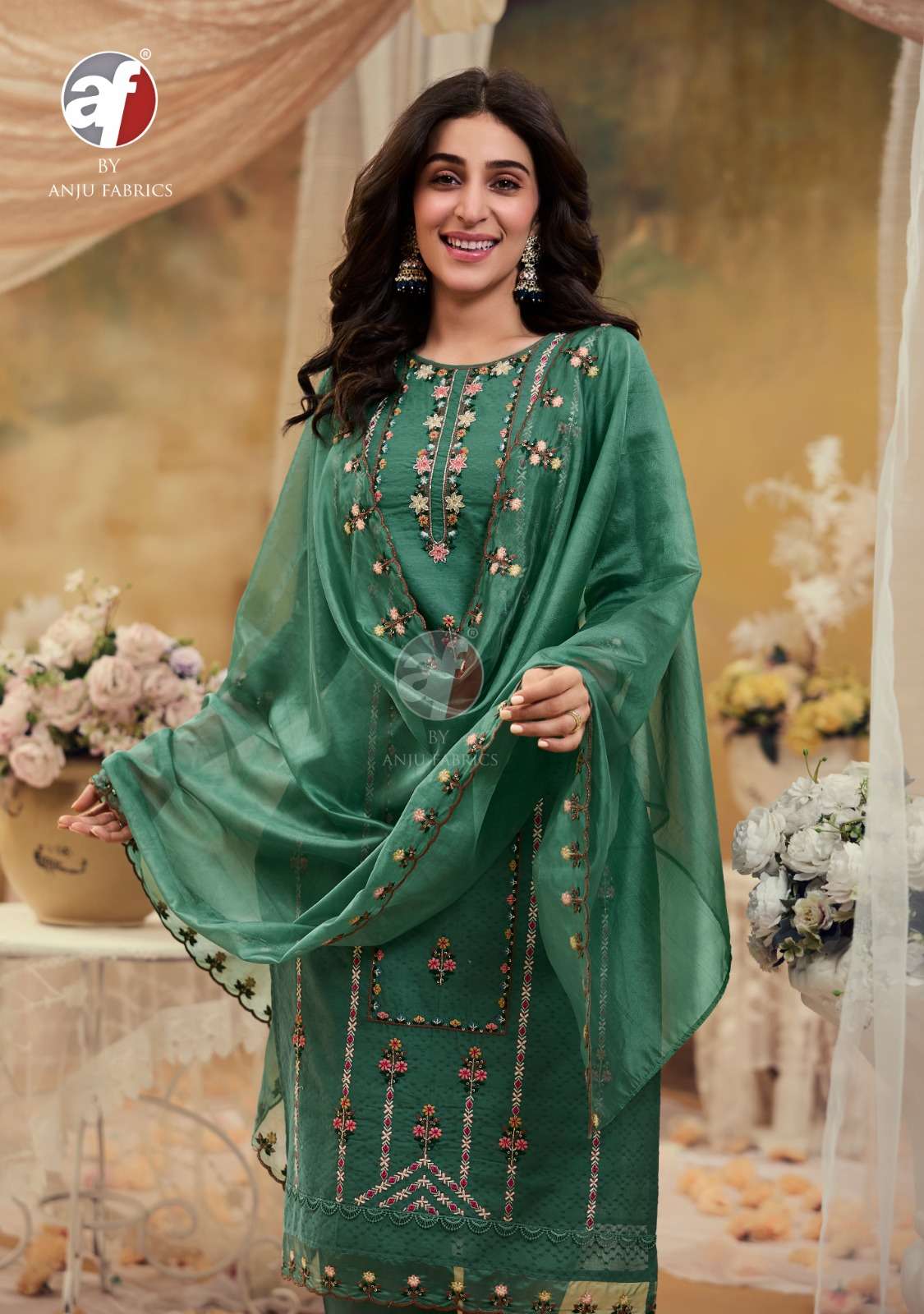 Anju Fabrics Cotton Queen Kurti Wholesale catalog