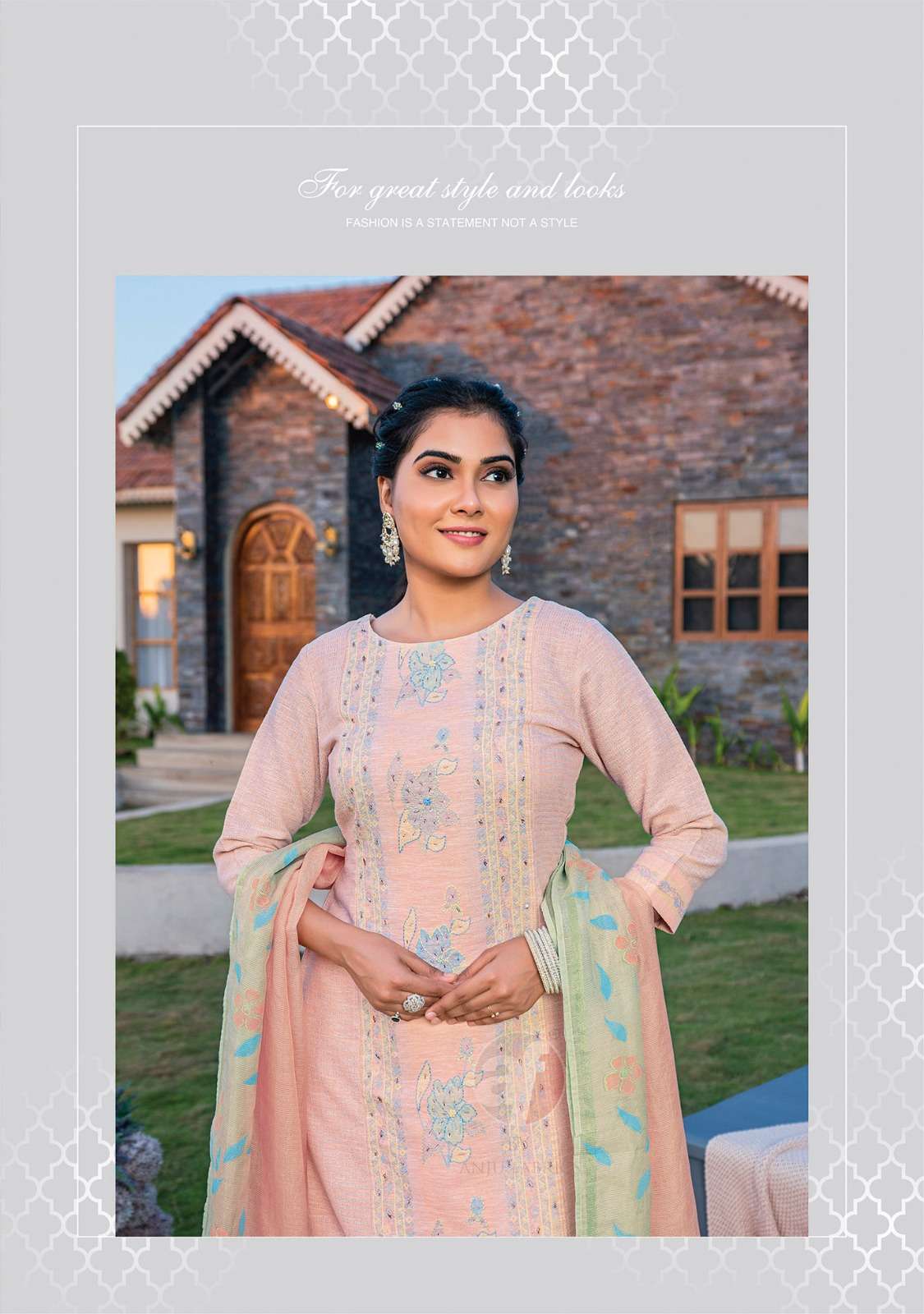 Anju Fabrics Fashion Point vol -2 Kurti Wholesale catalog