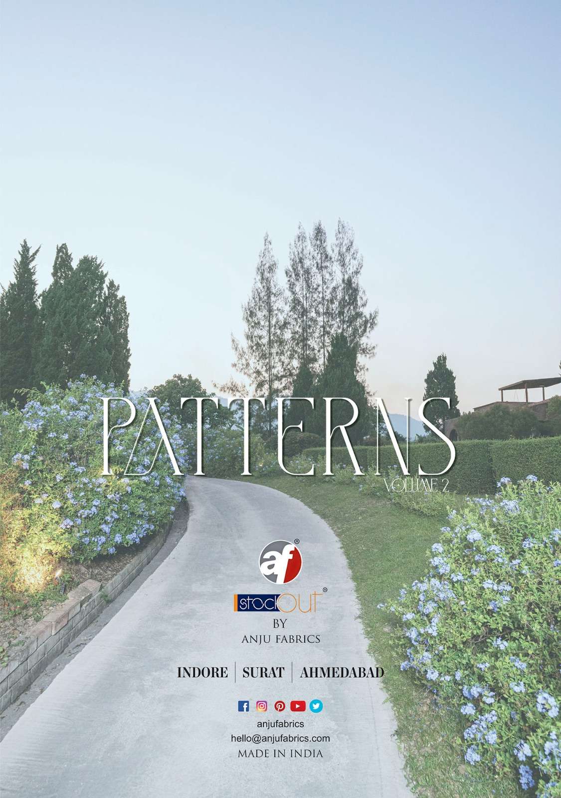 Anju Fabrics Patterns vol -2 Kurti Wholesale catalog