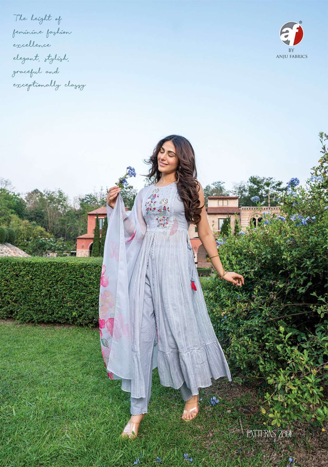 Anju Fabrics Patterns vol -2 Kurti Wholesale catalog