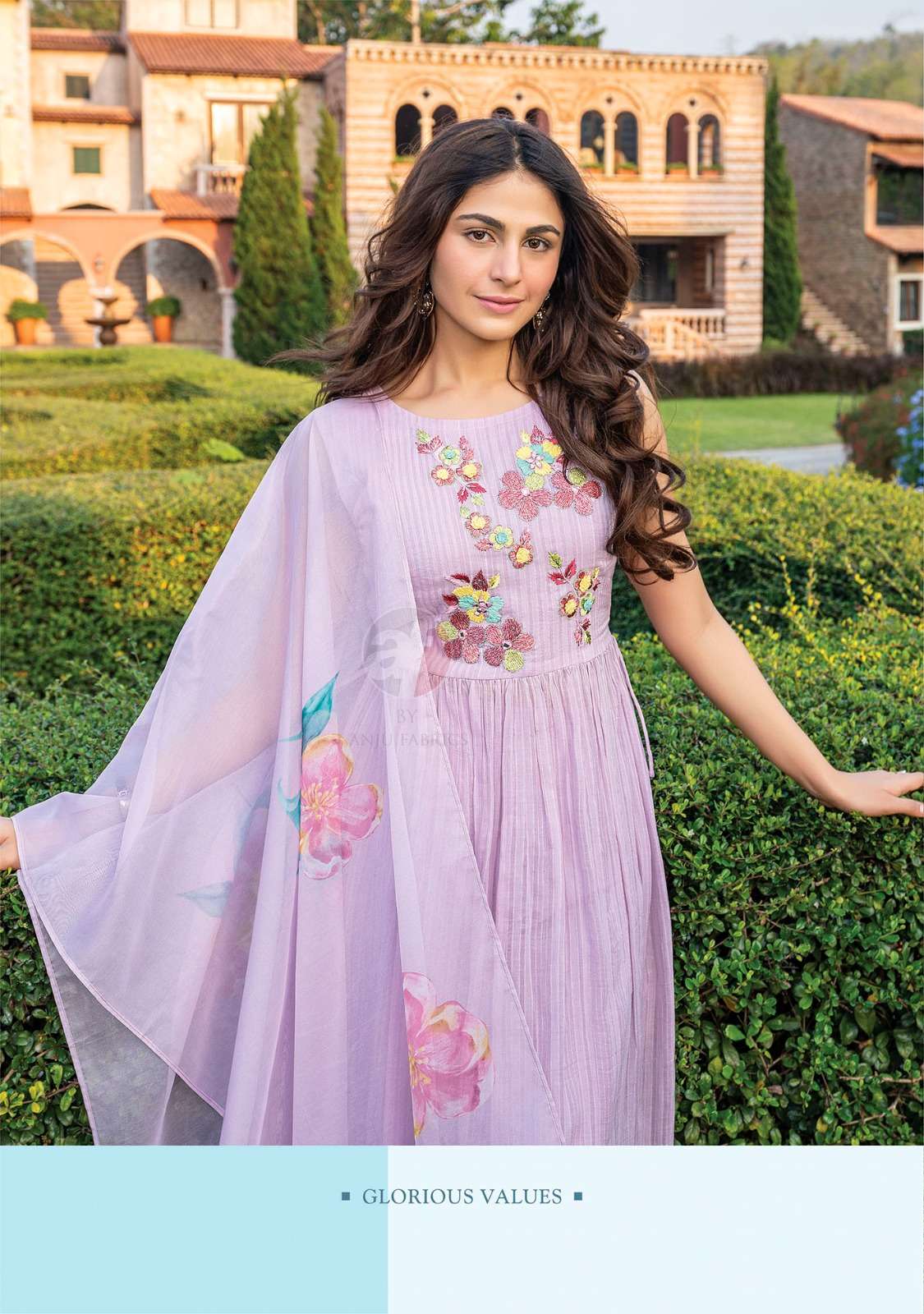 Anju Fabrics Patterns vol -2 Kurti Wholesale catalog