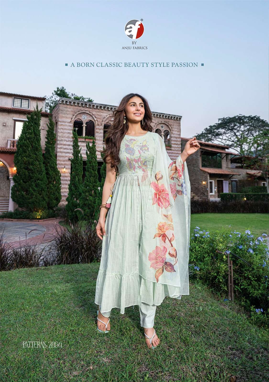Anju Fabrics Patterns vol -2 Kurti Wholesale catalog
