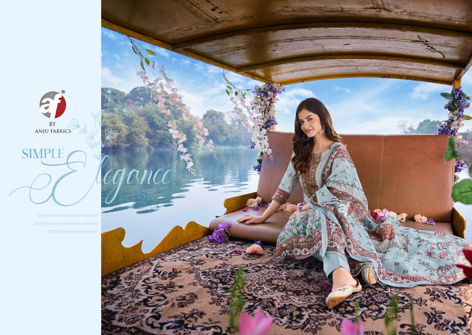 Anju Fabrics Preety Petals vol - 2 Kurti Wholesale catalog