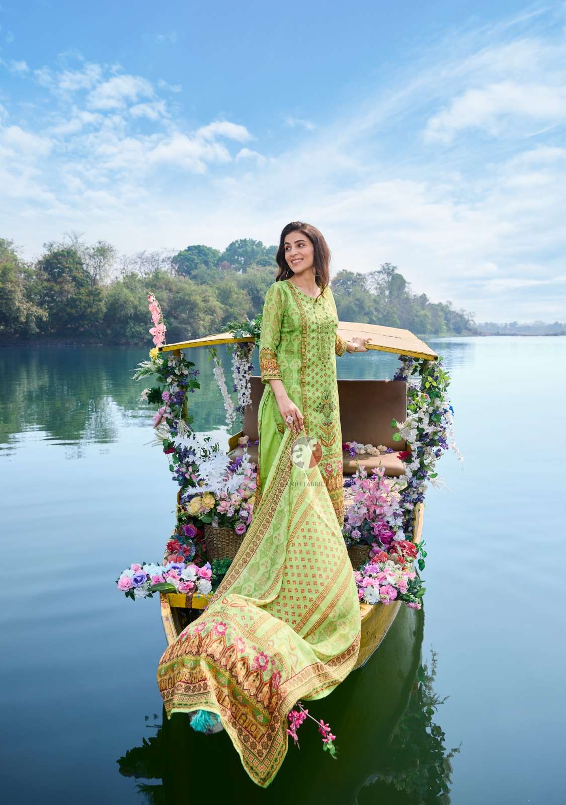 Anju Fabrics Preety Petals vol - 2 Kurti Wholesale catalog
