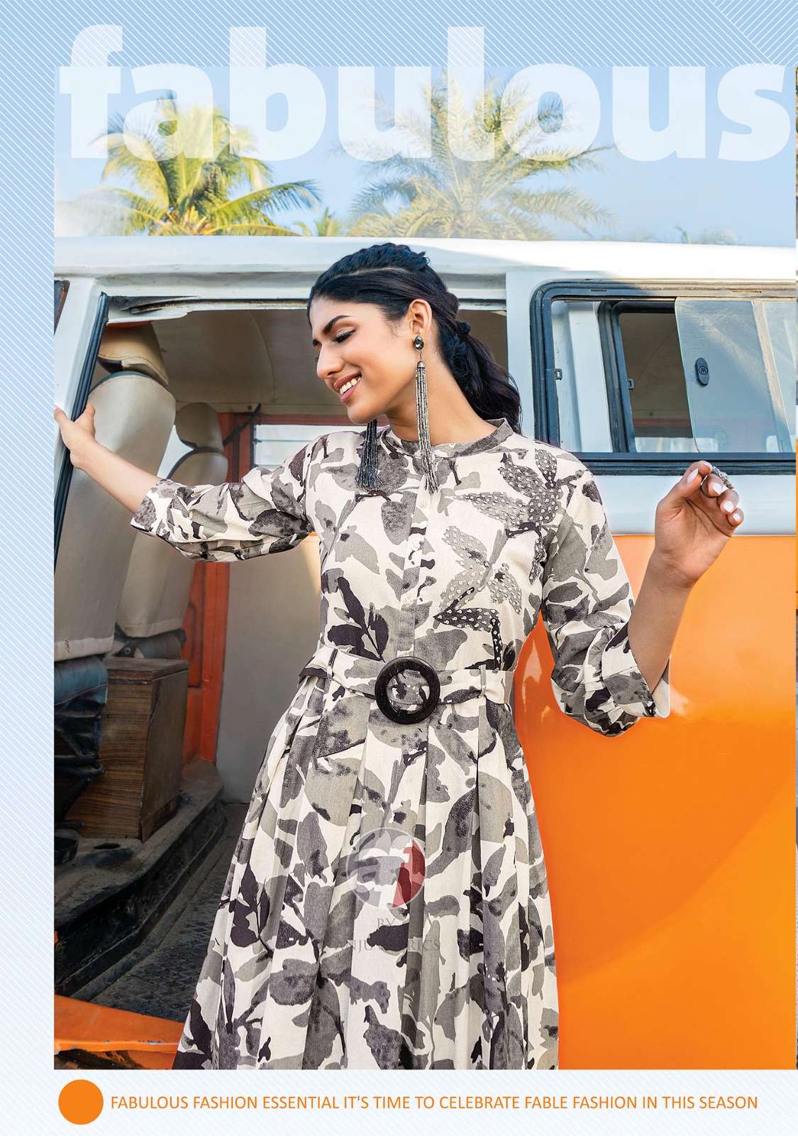 Anju Fabrics Ttitude vol -2 Kurti Wholesale catalog