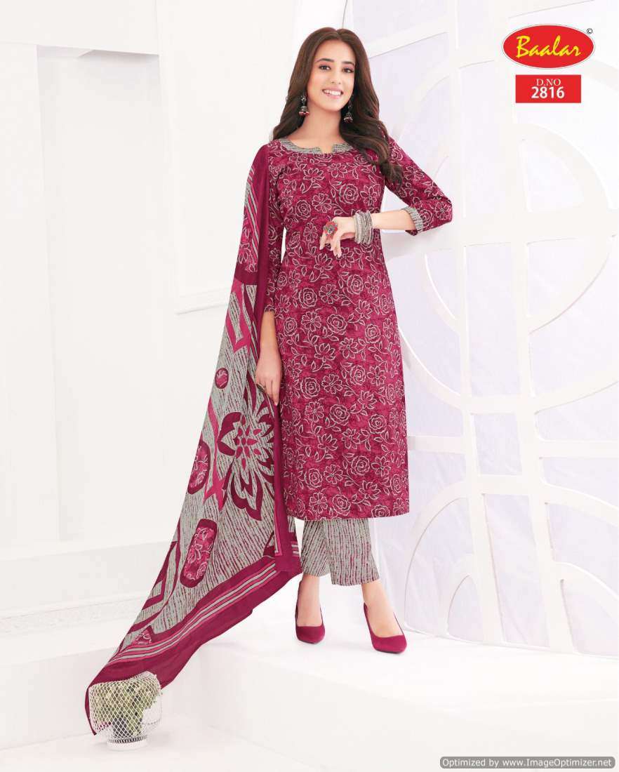 Baalar Zaara Vol-28 – Dress Material - Wholesale Catalog