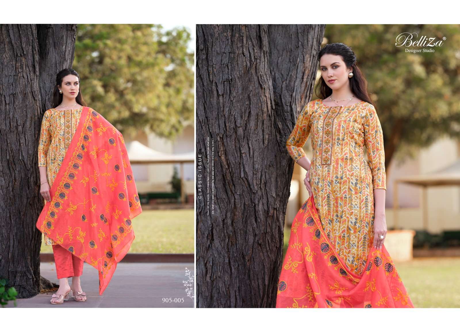 Belliza Sophia Vol 3 Blossom Cotton Dress Material Wholesale catalog