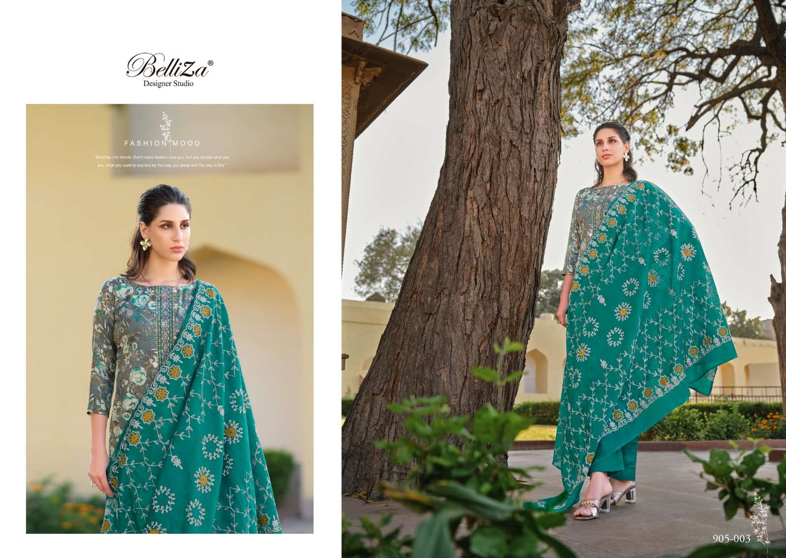Belliza Sophia Vol 3 Blossom Cotton Dress Material Wholesale catalog