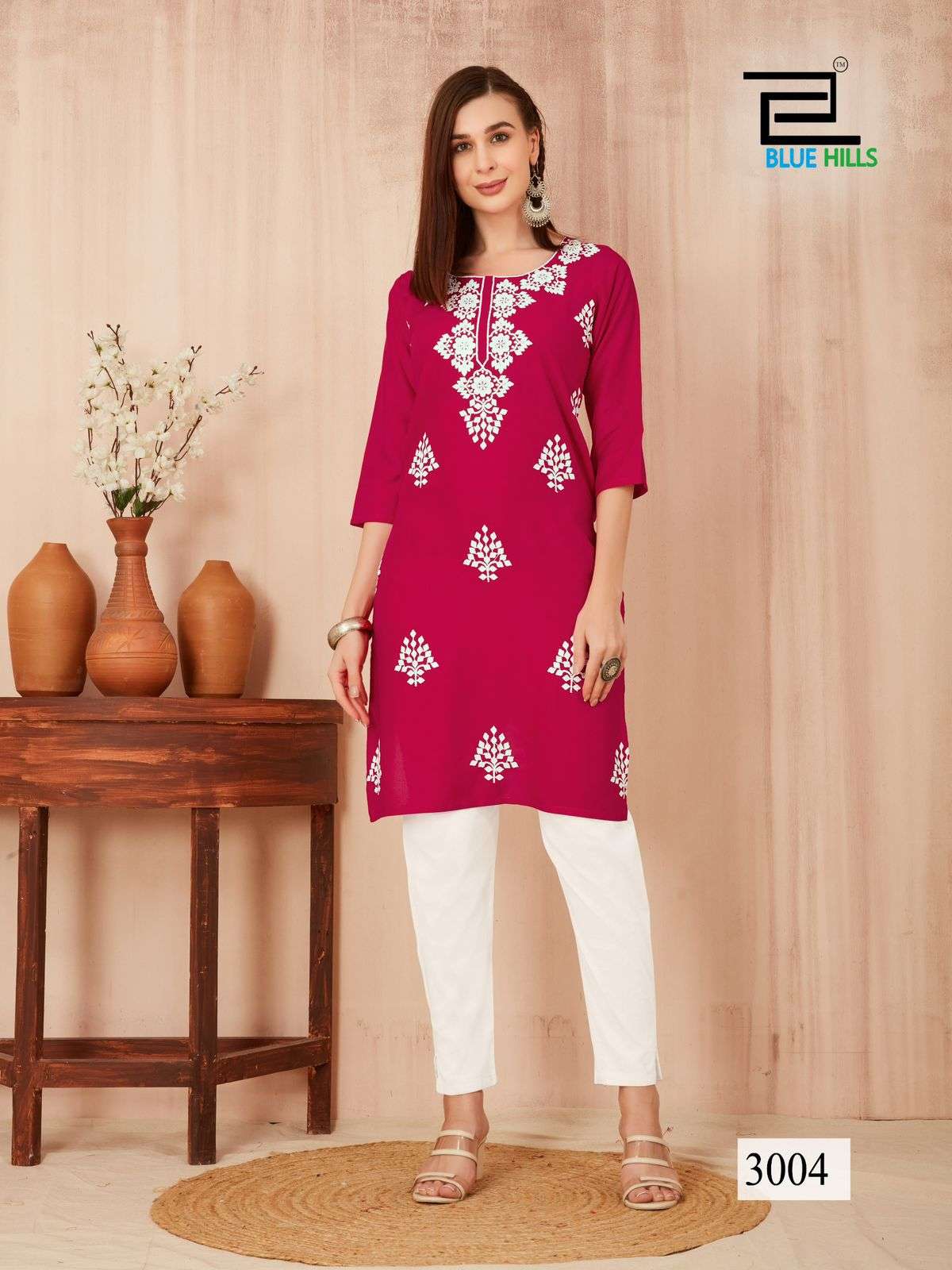 Blue Hills NAWAB vol 3 Kurti Wholesale catalog