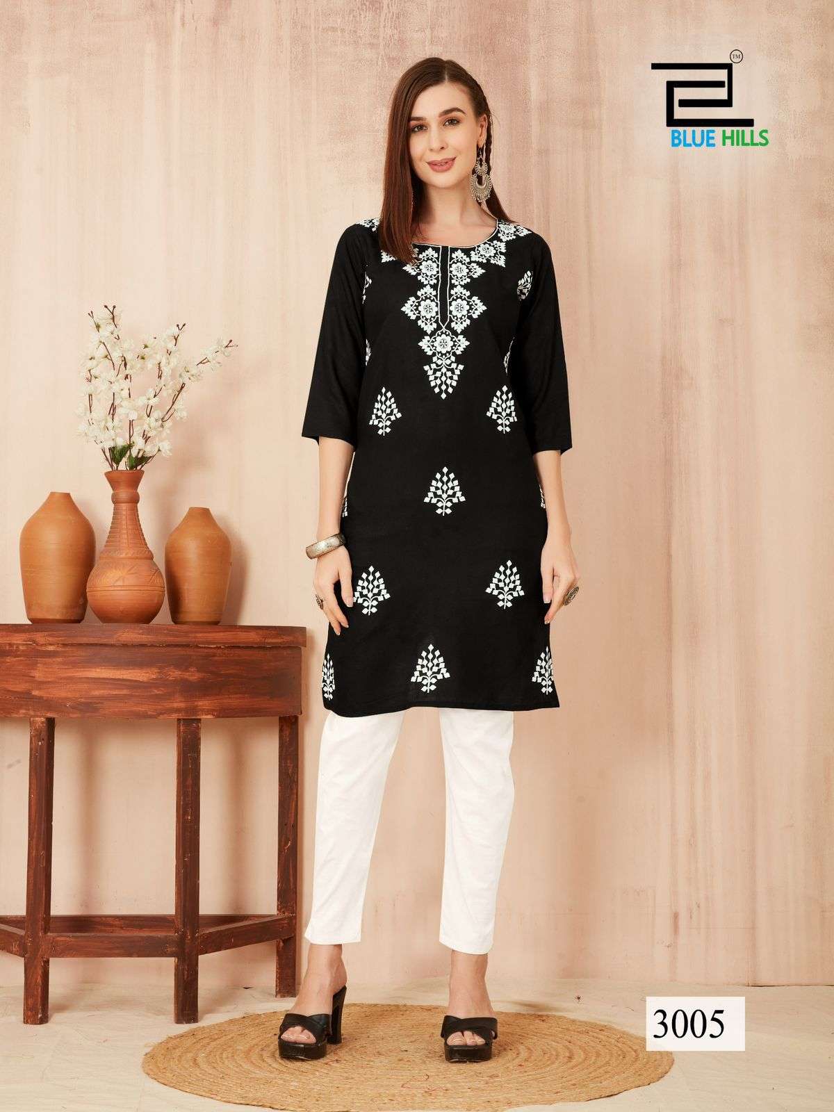 Blue Hills NAWAB vol 3 Kurti Wholesale catalog