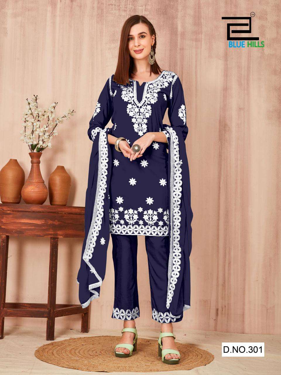 Blue Hills SHENAAZ vol -3 Kurti Wholesale catalog