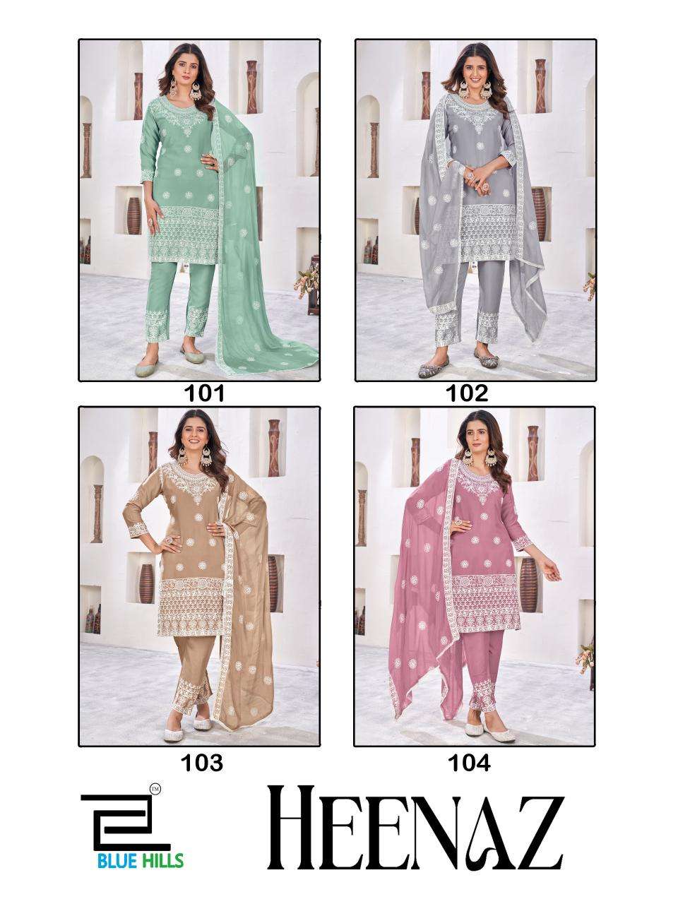 Blue Hills SHENAAZ vol -3 Kurti Wholesale catalog