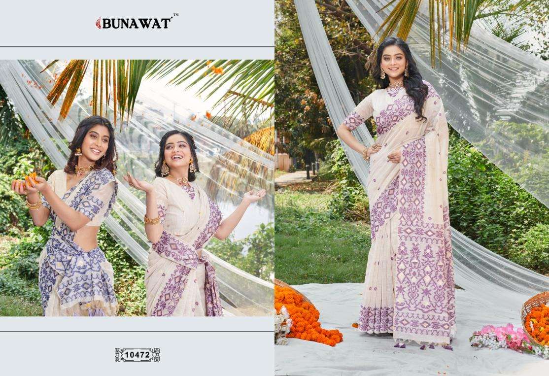 BUNAWAT KRITHIKA COTTON Saree Wholesale catalog