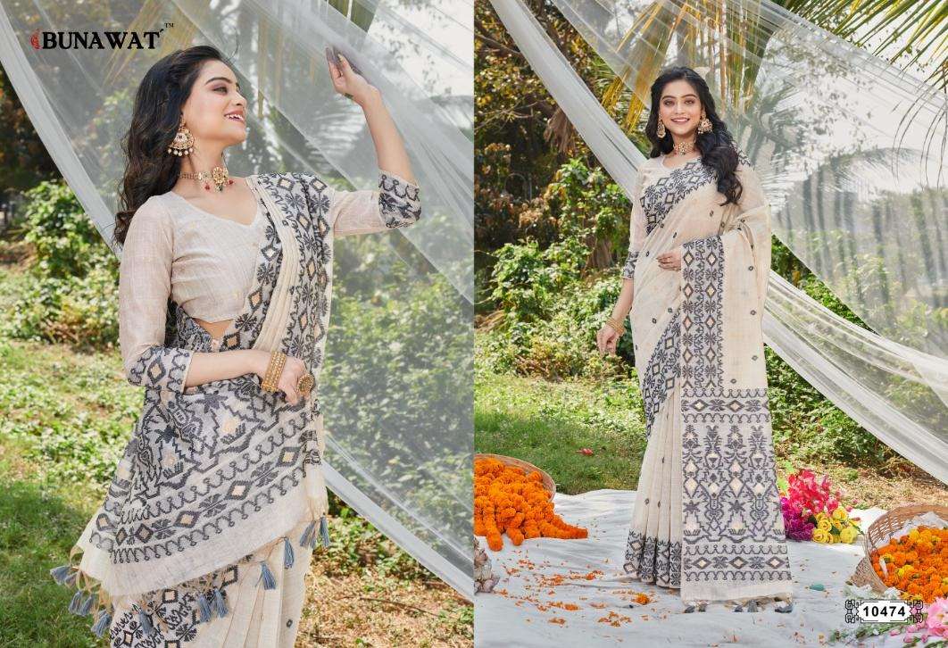 BUNAWAT KRITHIKA COTTON Saree Wholesale catalog