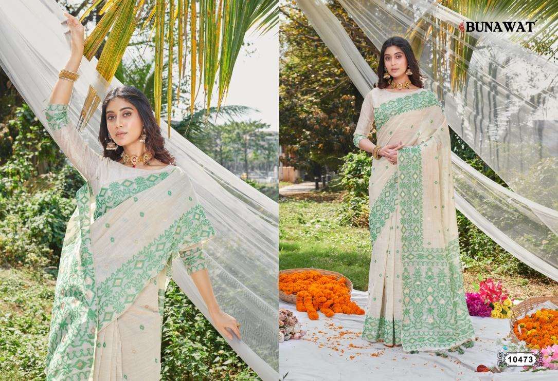 BUNAWAT KRITHIKA COTTON Saree Wholesale catalog