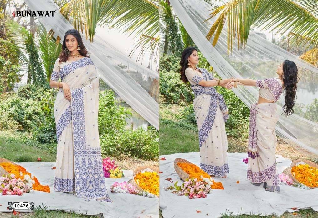 BUNAWAT KRITHIKA COTTON Saree Wholesale catalog