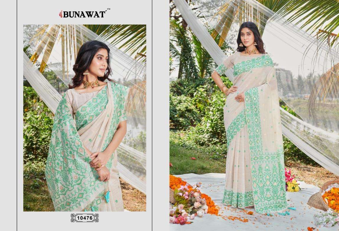 BUNAWAT KRITHIKA COTTON Saree Wholesale catalog