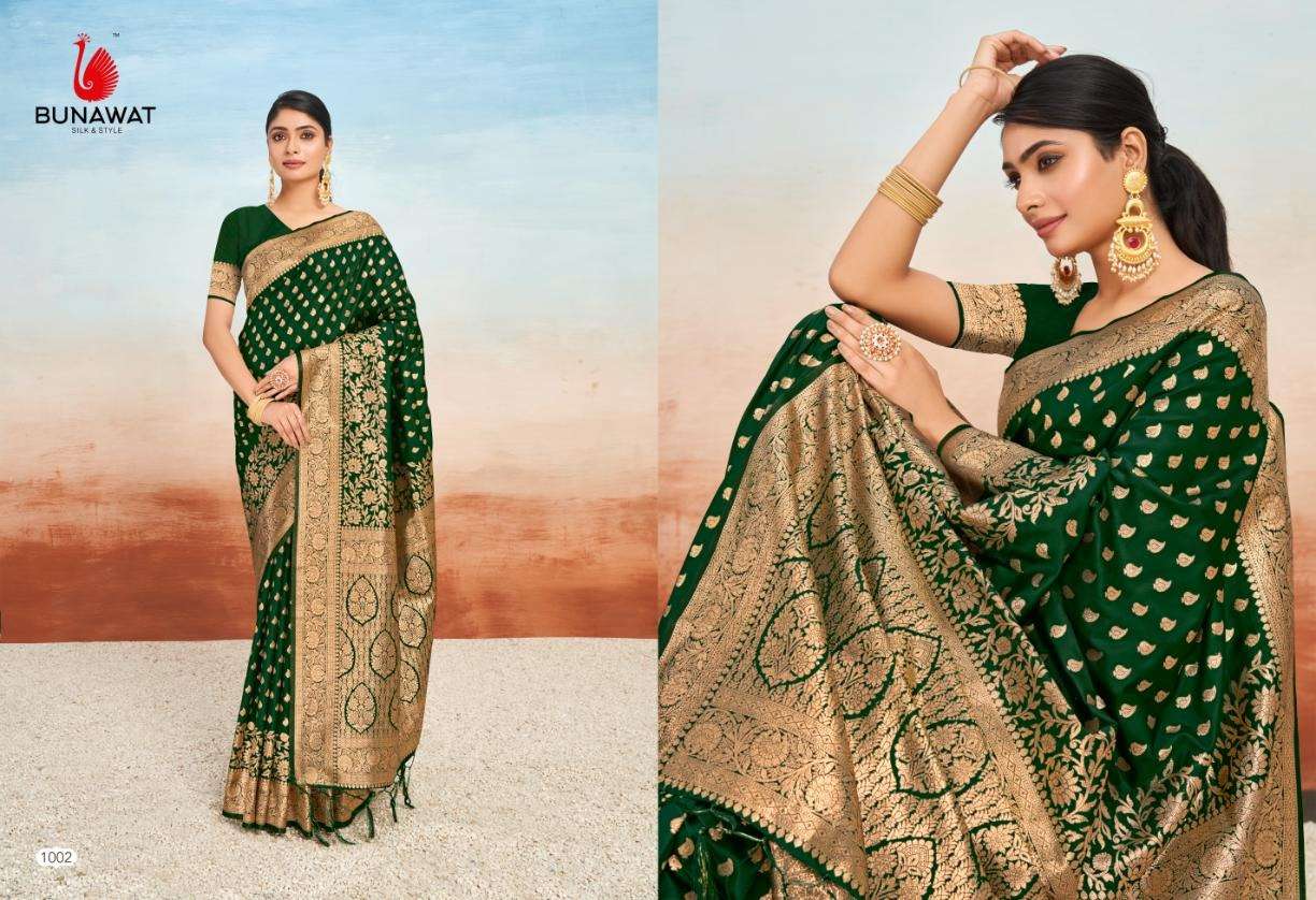 BUNAWAT Parijit Silk Saree Wholesale catalog