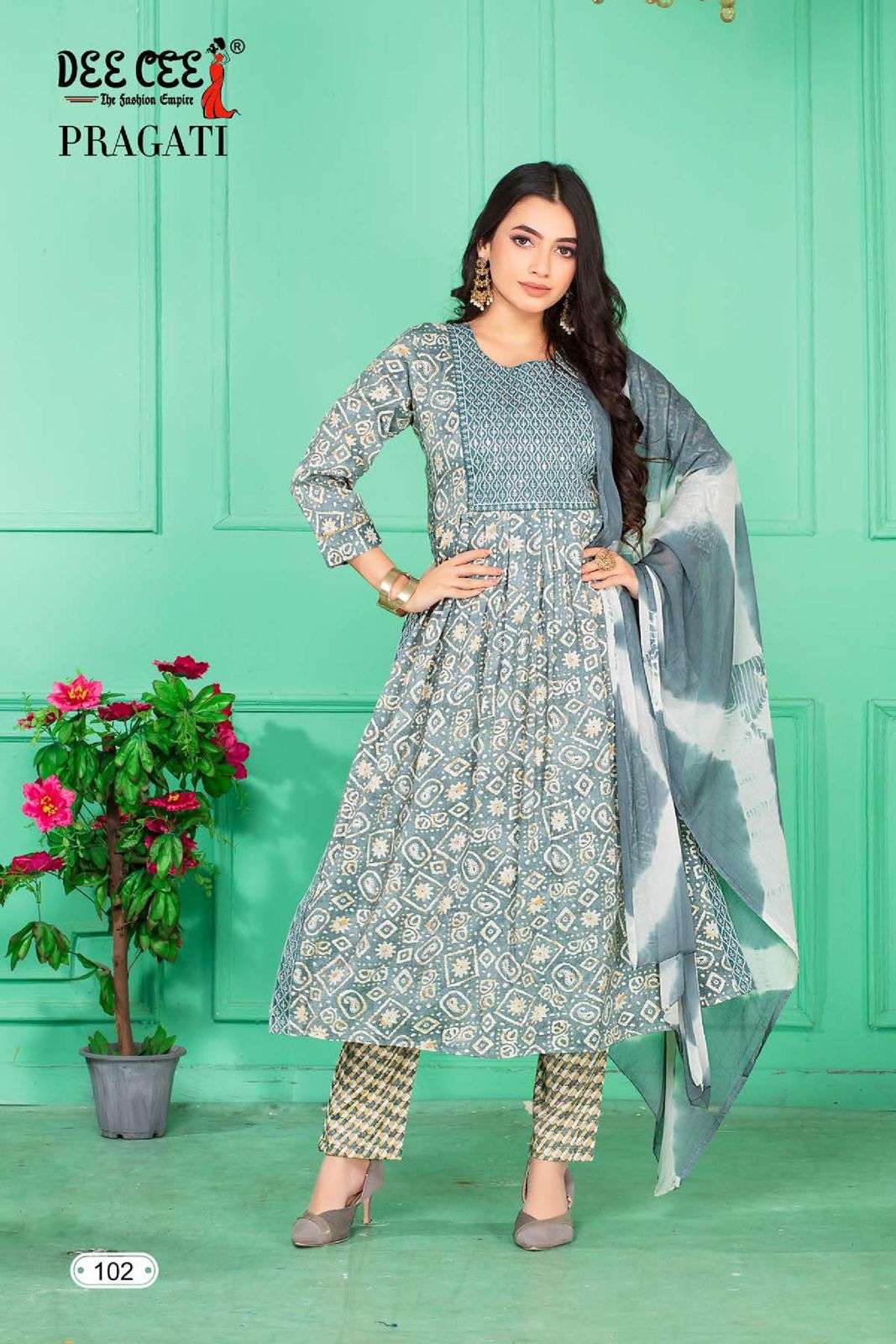 DEECEE PRAGATI Kurti Wholesale catalog