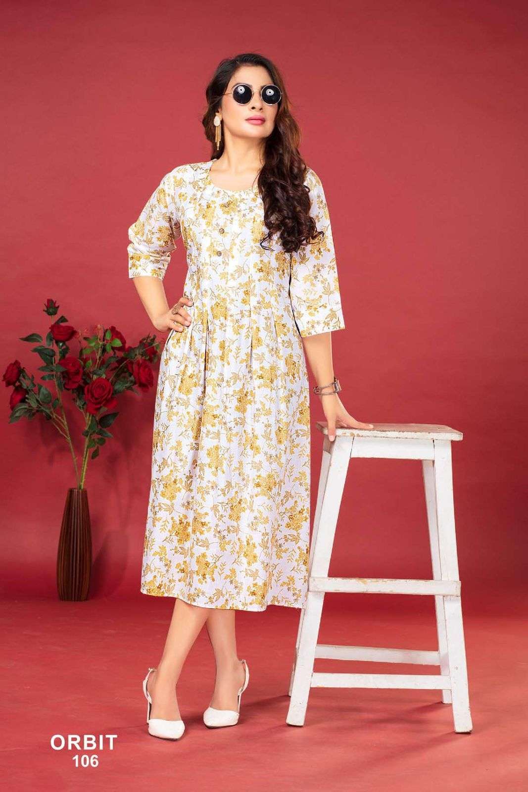 FASHION TALK ORBIT VOL.1 Kurti Wholesale catalog