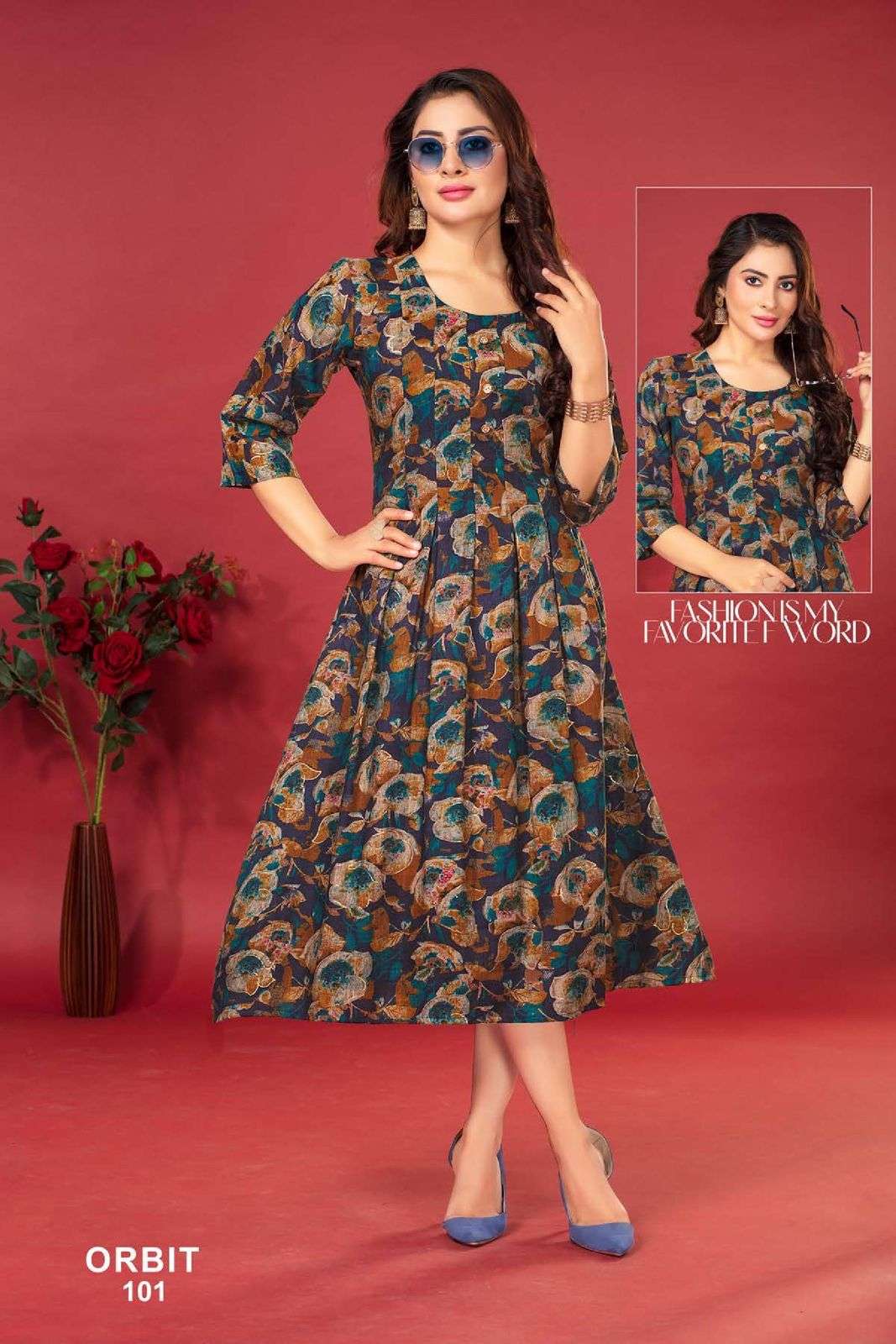 FASHION TALK ORBIT VOL.1 Kurti Wholesale catalog