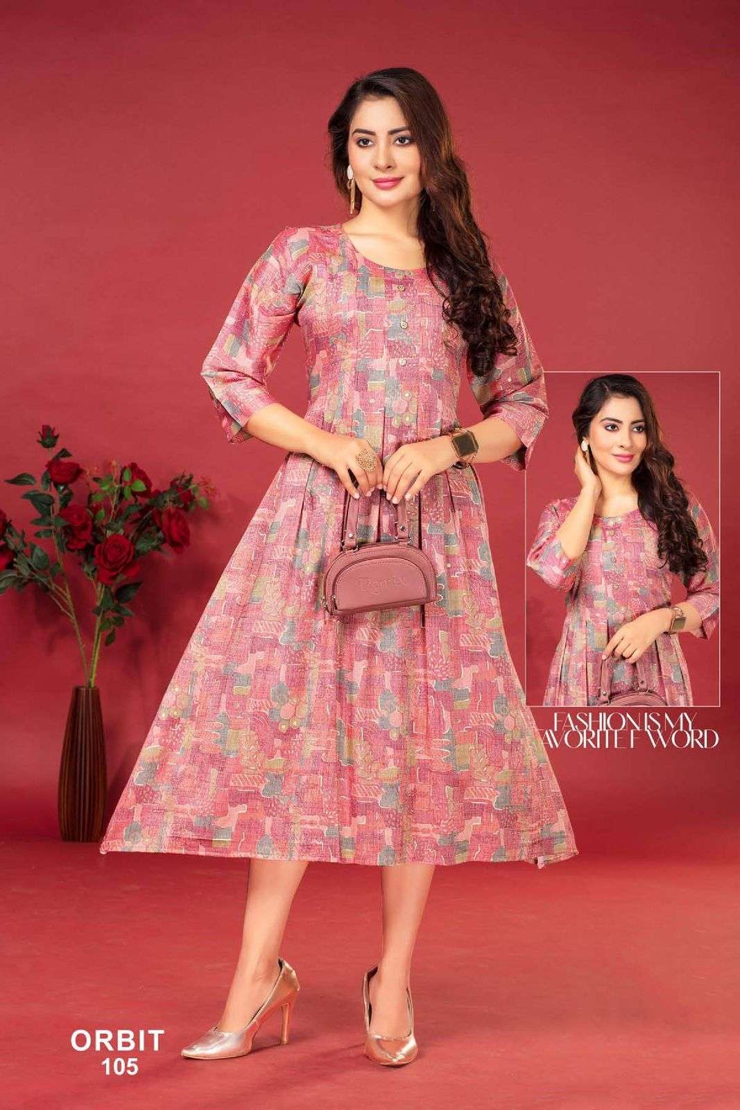 FASHION TALK ORBIT VOL.1 Kurti Wholesale catalog