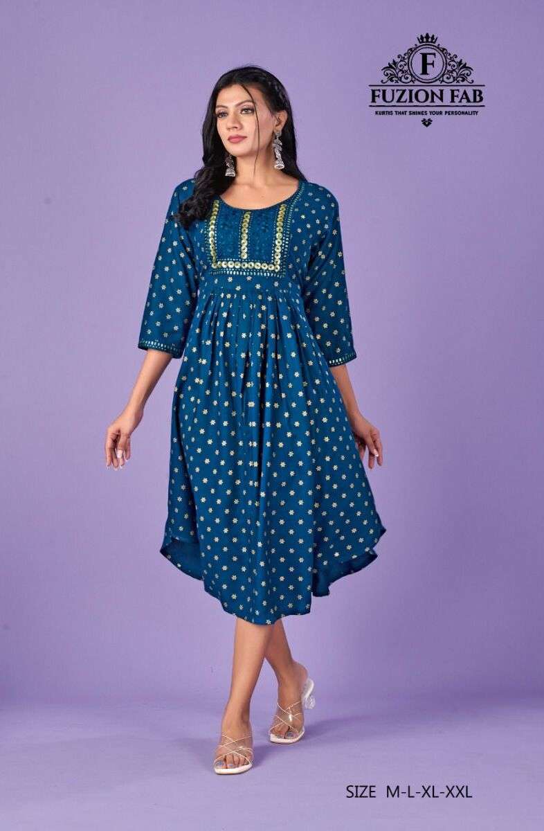 Fuzion Fab Coconut Vol 1 Kurti Wholesale catalog