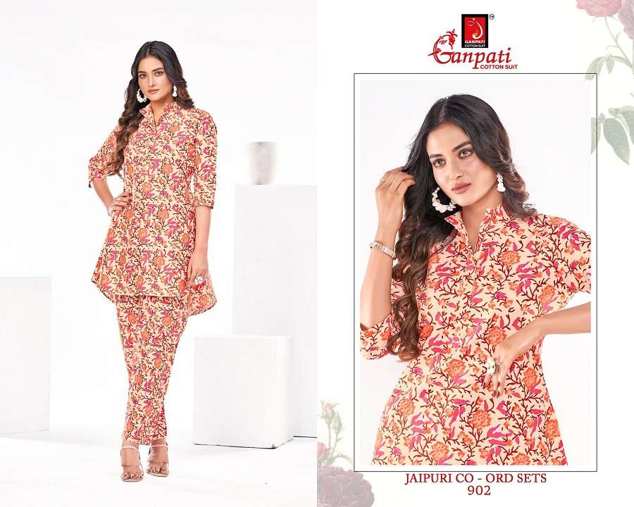 Ganpati Jaipuri Vol-9 – Co-ord Set Wholesale Catalog
