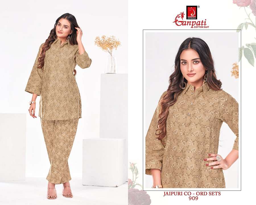 Ganpati Jaipuri Vol-9 – Co-ord Set Wholesale Catalog
