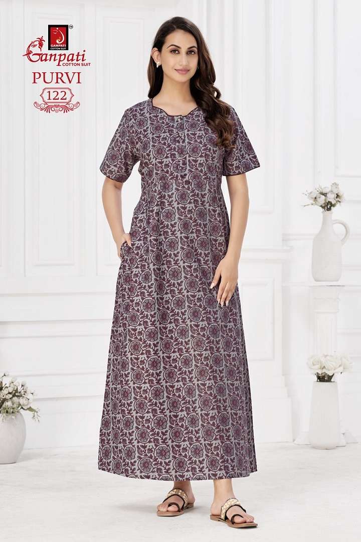 Ganpati Purvi Nighty Vol-1 – Readymade Wholesale Catalog