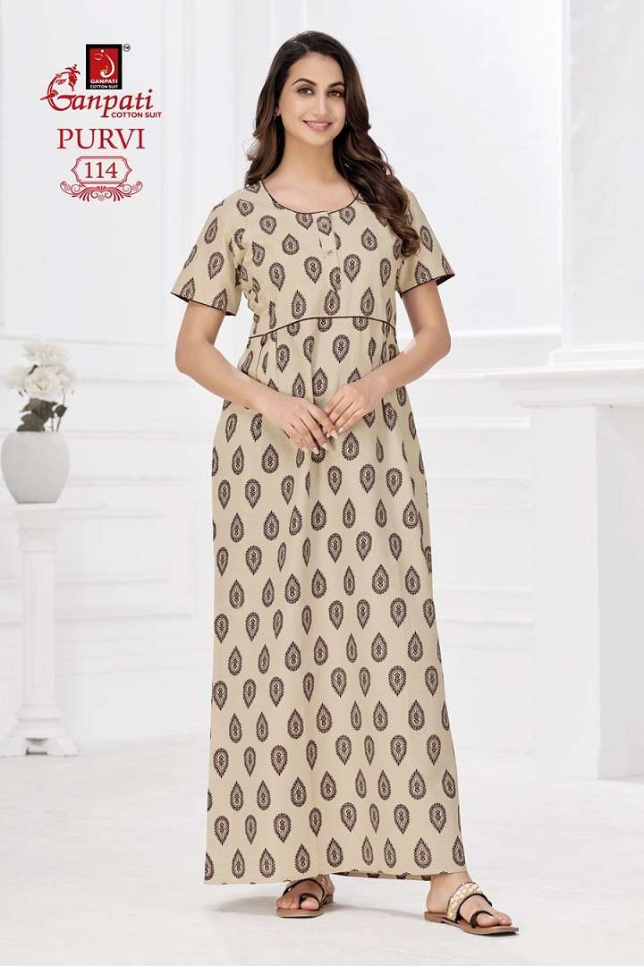 Ganpati Purvi Nighty Vol-1 – Readymade Wholesale Catalog
