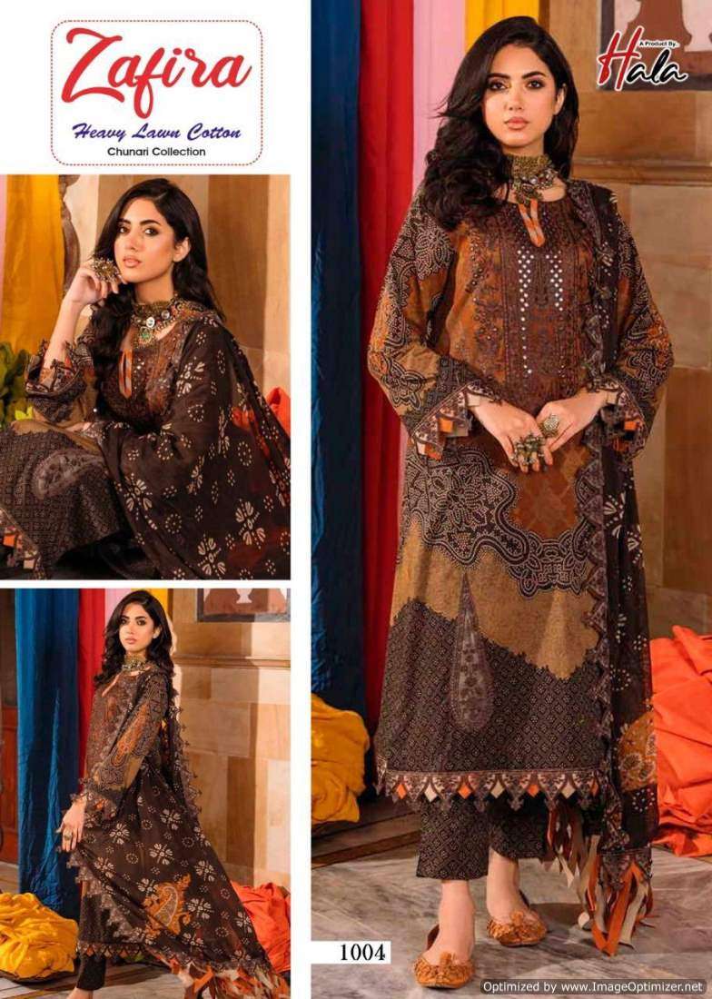 Hala Zafira Vol-1 – Dress Material - Wholesale Catalog