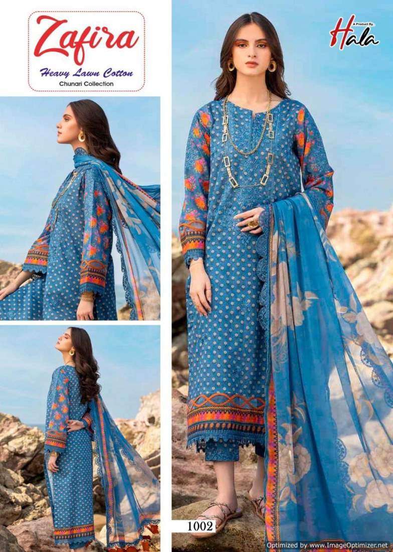 Hala Zafira Vol-1 – Dress Material - Wholesale Catalog