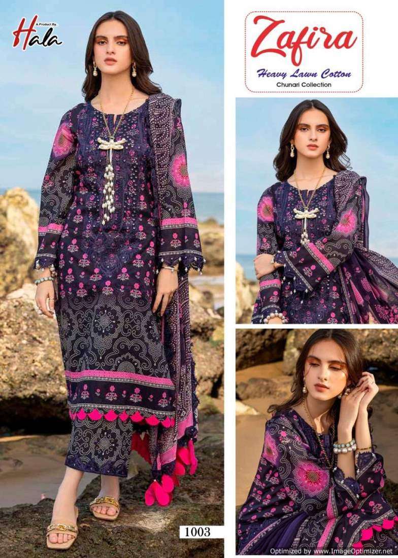Hala Zafira Vol-1 – Dress Material - Wholesale Catalog