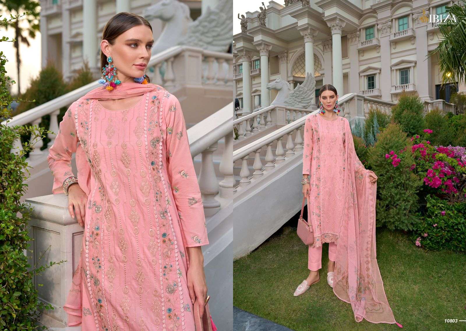 Ibiza Lavesta Lawn Cotton Digital Print Salwar Kameez Wholesale catalog