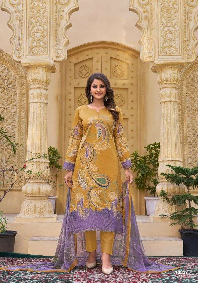 Ibiza Shehzadi Jam Cotton Designer Salwar Kameez Wholesale catalog