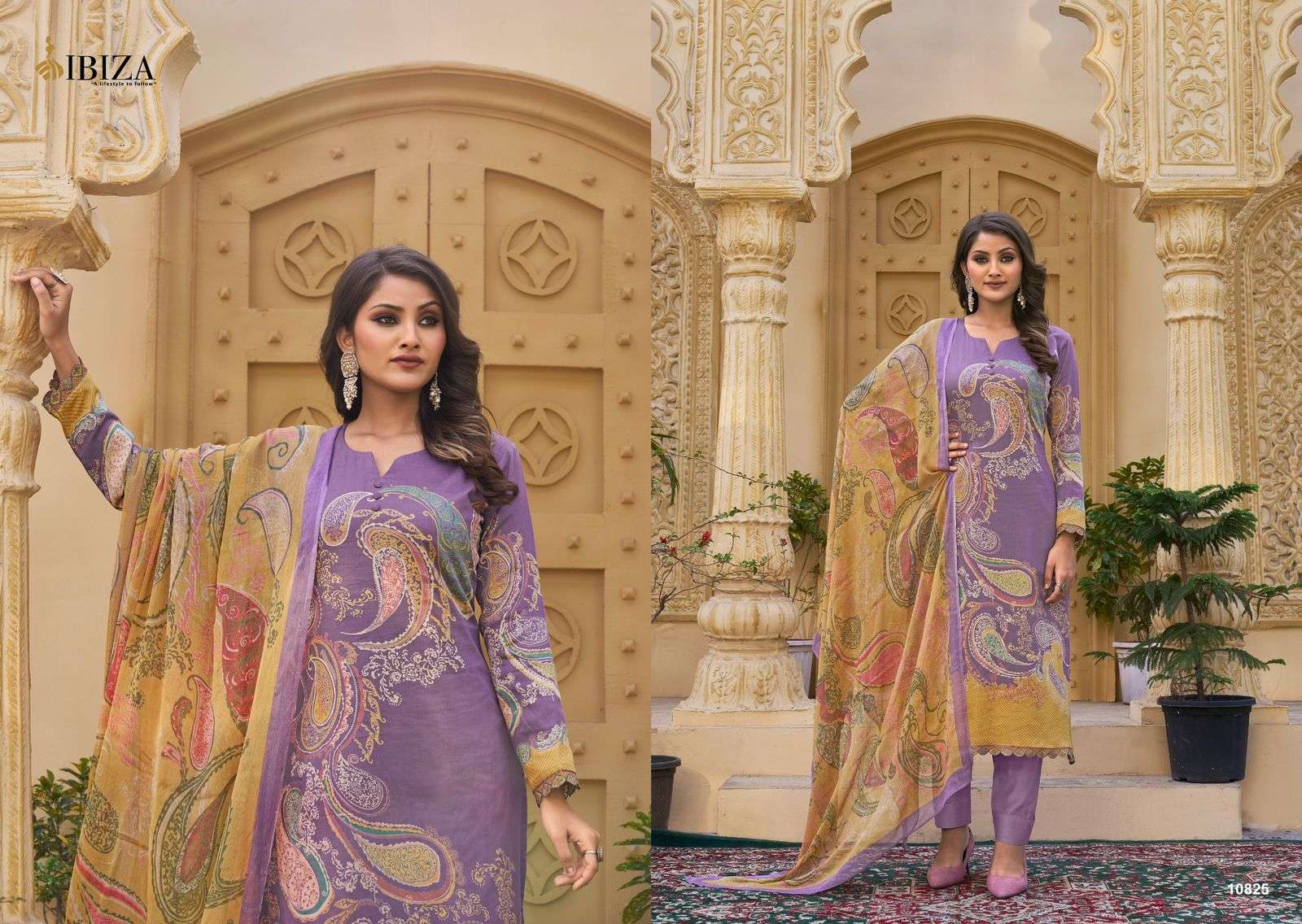 Ibiza Shehzadi Jam Cotton Designer Salwar Kameez Wholesale catalog