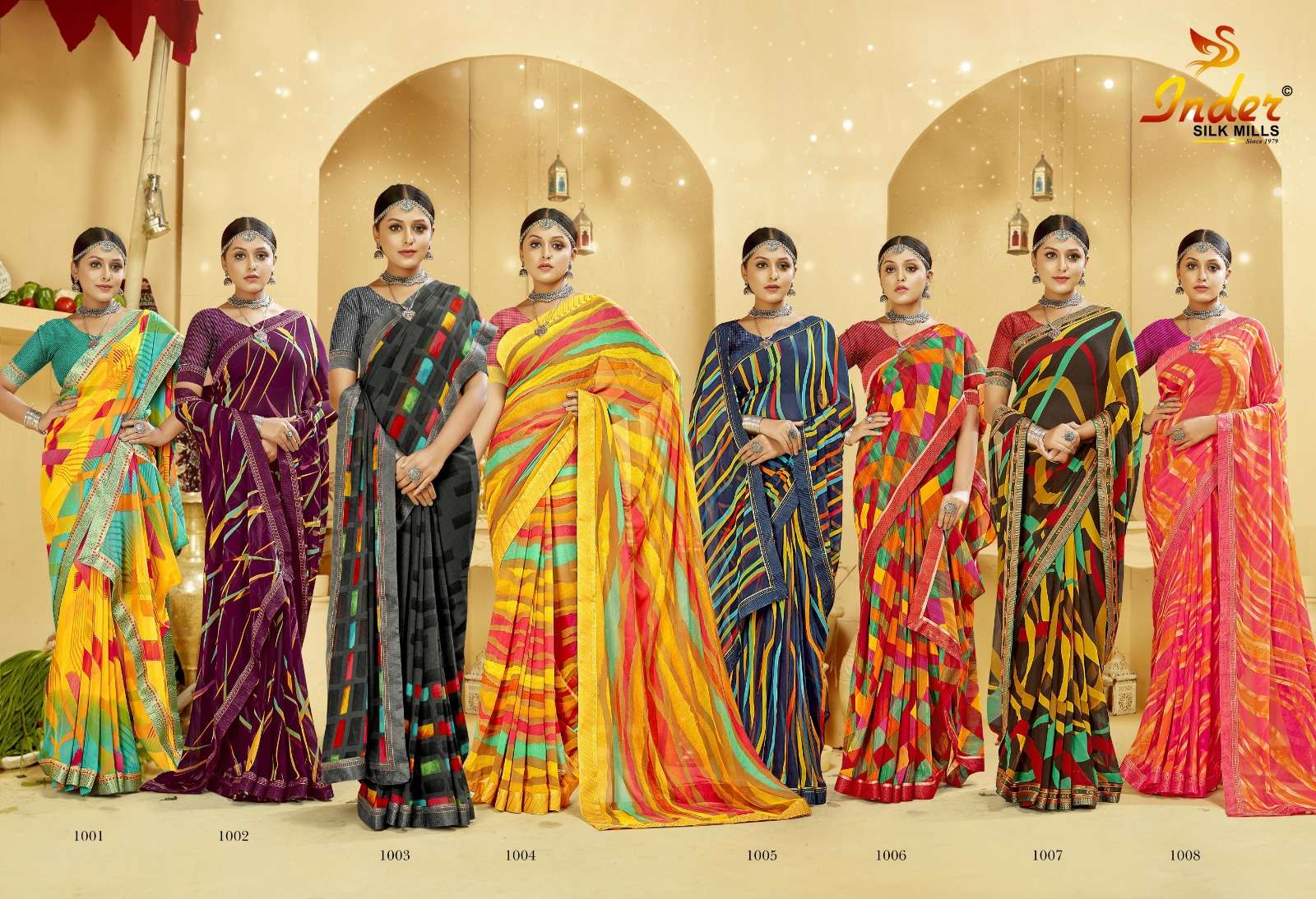 INDER SILK MILLS CREATION 6032 Saree Wholesale catalog