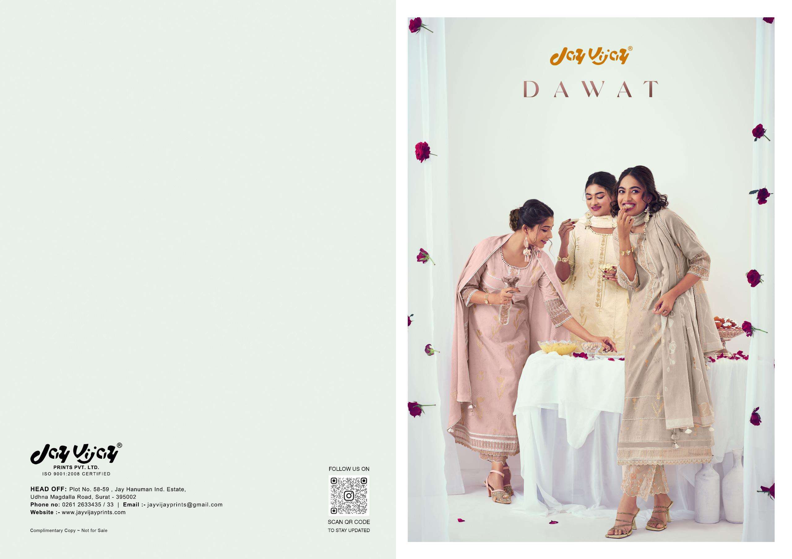 JAYVIJAY DAWAT Salwar Kameez Wholesale catalog