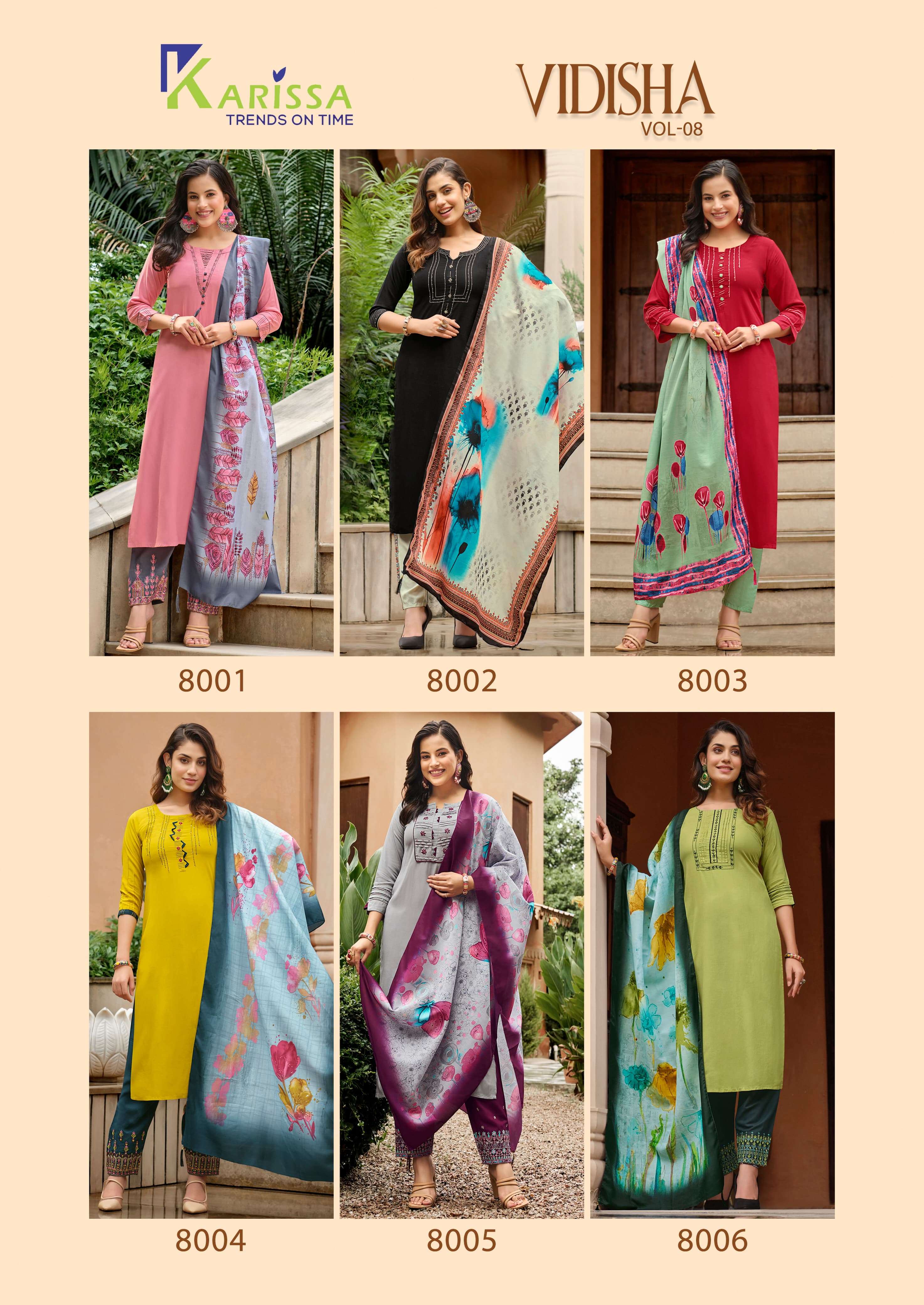 KARISSA VIDISHA VOL- 8 Kurti Wholesale catalog