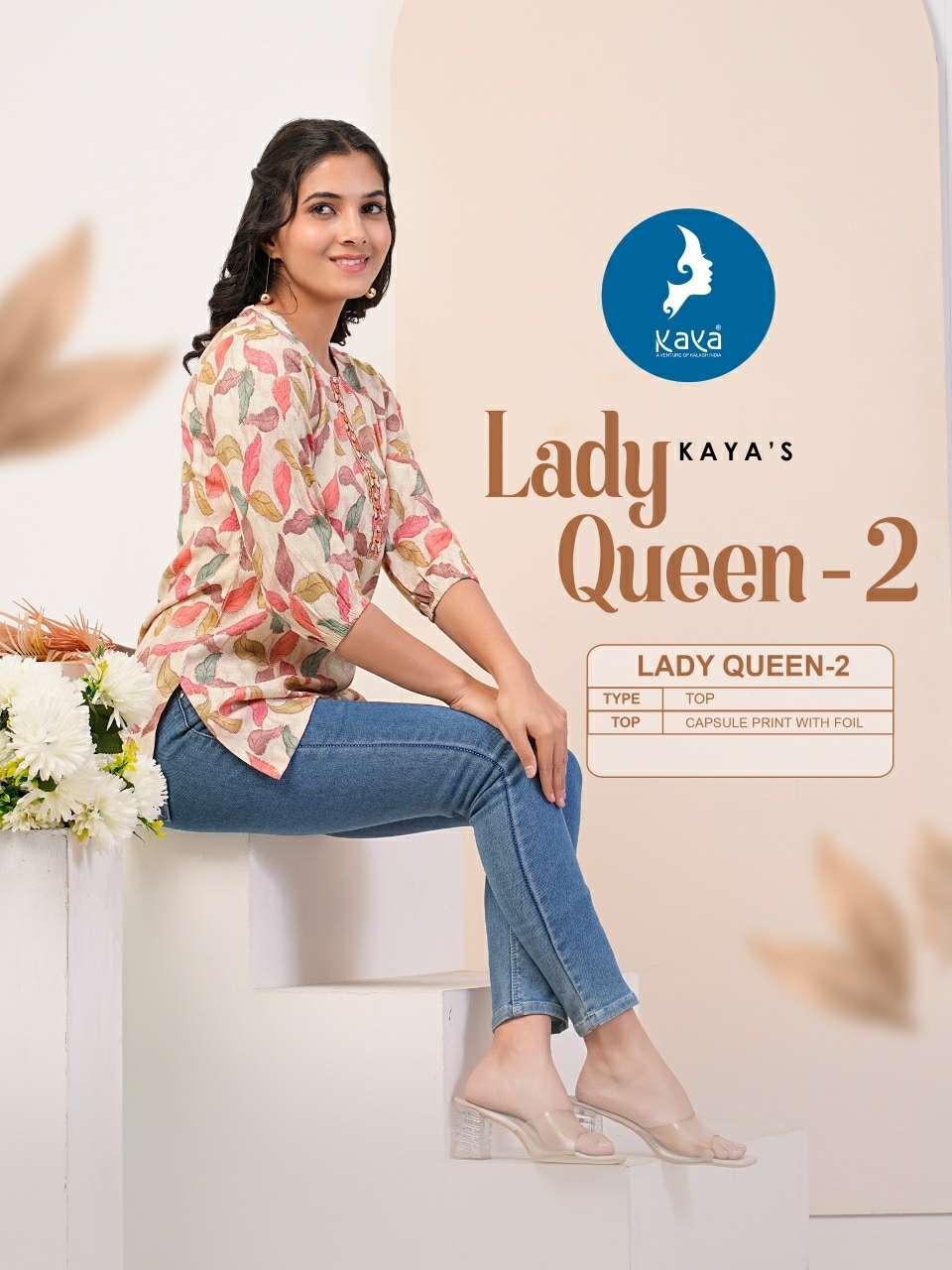 KAYA LADY QUEEN 2 Kurti Wholesale catalog