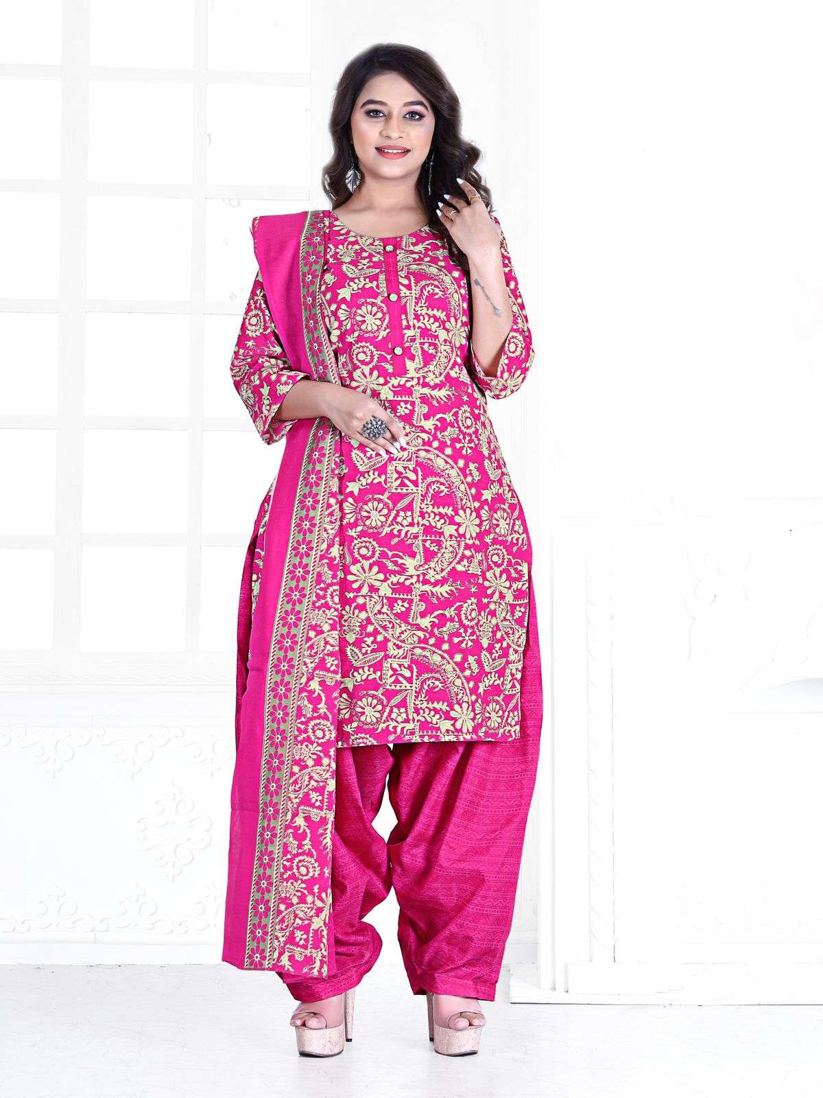  KCF JYOTI PATIYALA VOL-1 Dress Materials Wholesale catalog