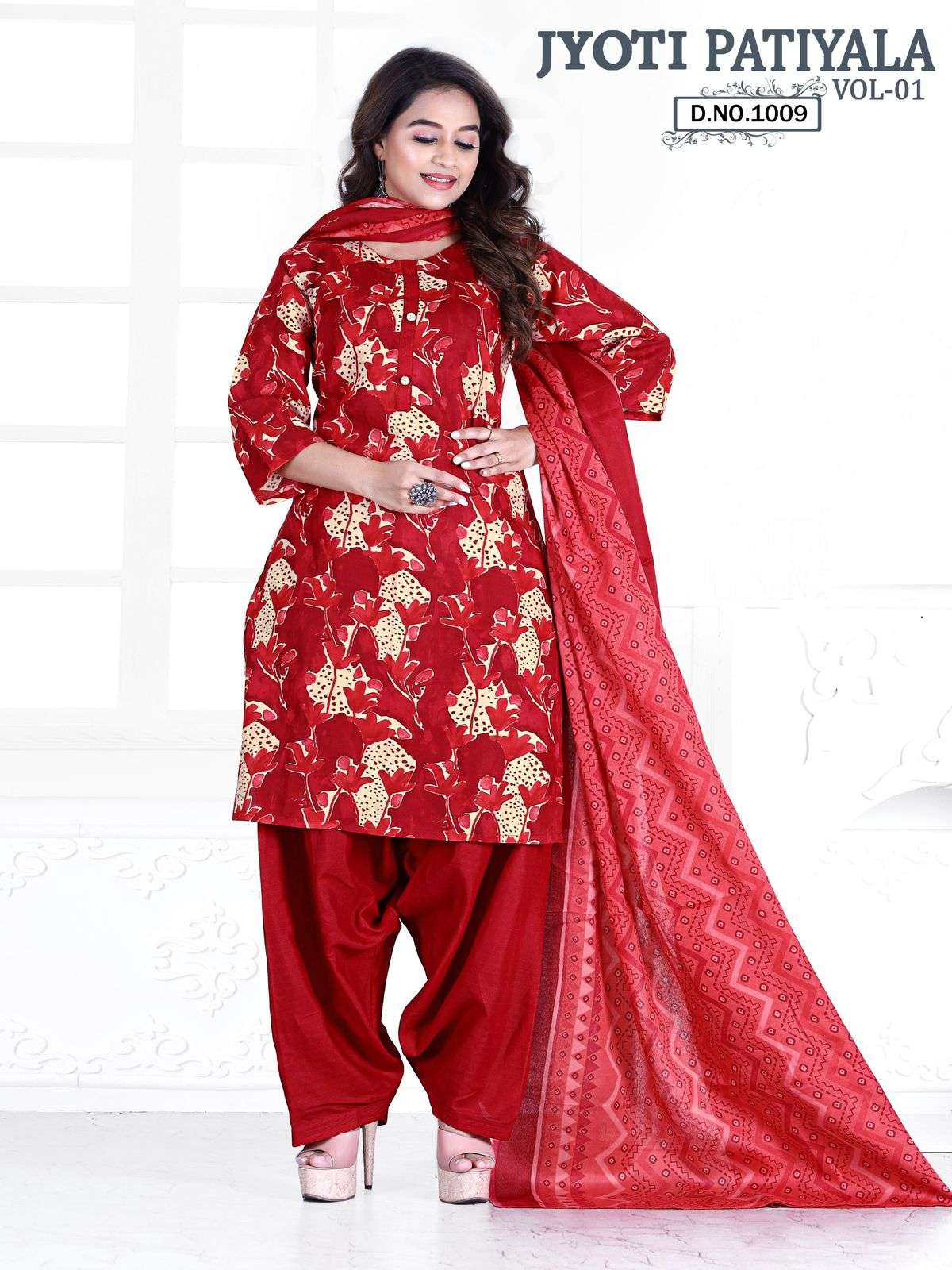  KCF JYOTI PATIYALA VOL-1 Dress Materials Wholesale catalog