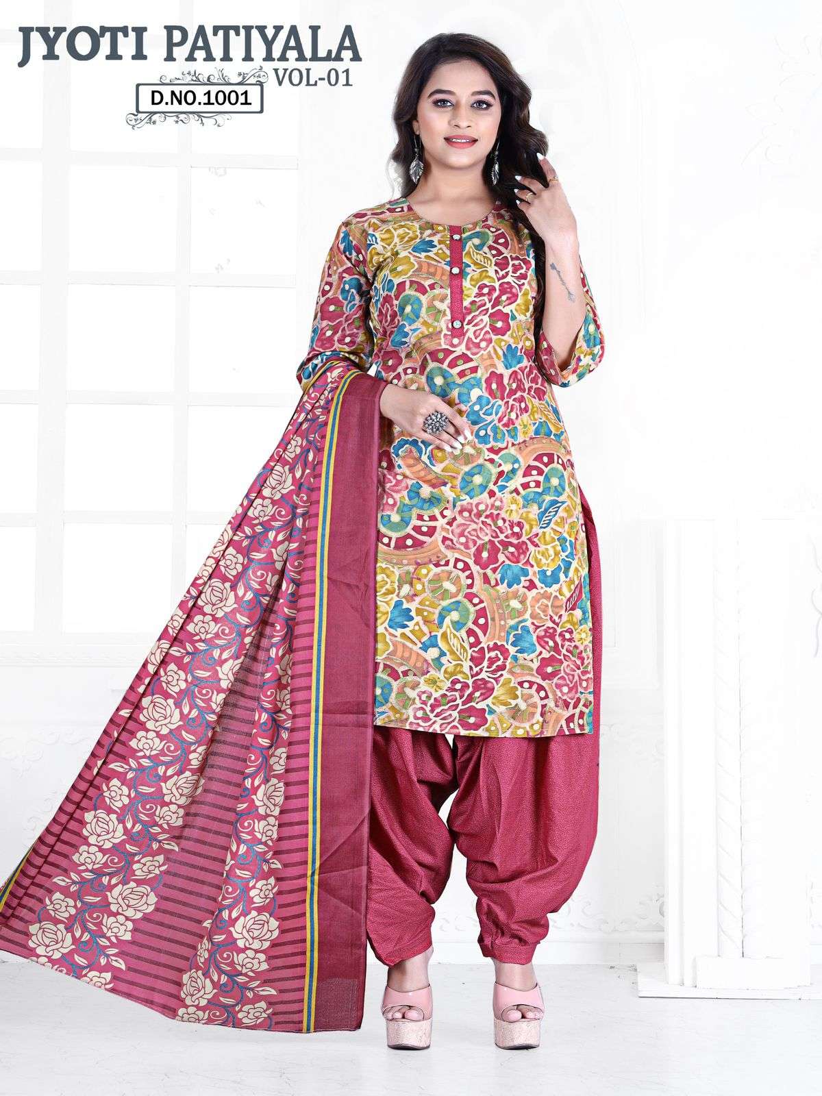 KCF JYOTI PATIYALA VOL-1 Dress Materials Wholesale catalog