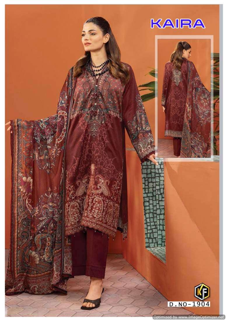 Keval Kaira Vol-19 – Dress Material - Wholesale Catalog