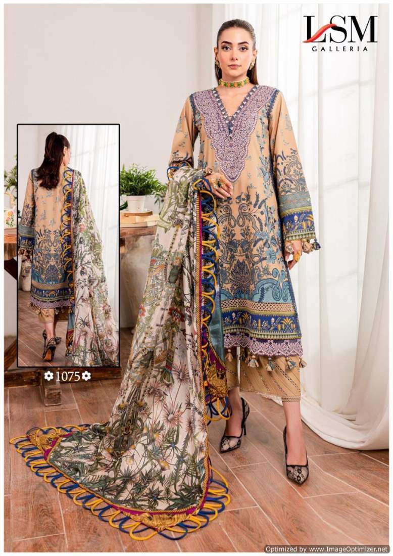 Lsm Parian Dream Vol-8 – Dress Material - Wholeslae Catalog