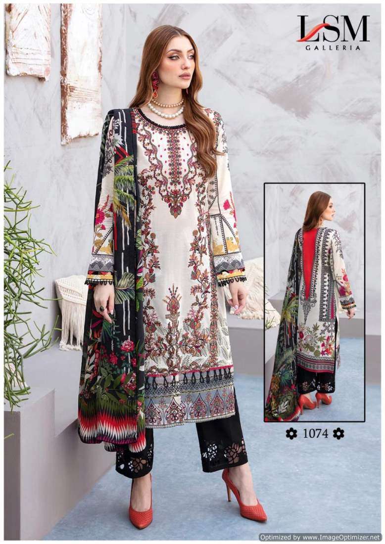 Lsm Parian Dream Vol-8 – Dress Material - Wholeslae Catalog